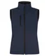 Hovedminiatyrbilde av Dark Navy Clique Vattert Softshellvest Dame