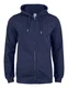 Hovedminiatyrbilde av Dark Navy Clique Premium Økologisk Bomull Hettejakke