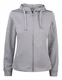 Hovedminiatyrbilde av Grey Melange Clique Basic Active Hettejakke Dame