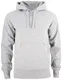Hovedminiatyrbilde av Grey Melange Clique Helix Hettegenser