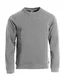 Hovedminiatyrbilde av Grey Melange Clique Classic Collegegenser