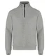 Hovedminiatyrbilde av Grey Melange Clique Classic Half-Zip Genser