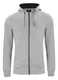 Hovedminiatyrbilde av Grey Melange Clique Classic Hettejakke