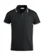 Hovedminiatyrbilde av Black/White Clique Amarillo Poloskjorte