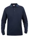 Hovedminiatyrbilde av Dark Navy Clique Basic Langermet Poloskjorte Barn