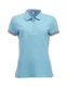 Hovedminiatyrbilde av Sky Blue Clique Newton Poloskjorte Dame