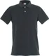 Hovedminiatyrbilde av Anthracite Melange Clique Stretch Premium Poloskjorte