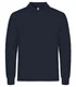 Hovedminiatyrbilde av Dark Navy Clique Manhattan Langermet Poloskjorte