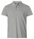 Hovedminiatyrbilde av Grey Melange Clique Heavy Premium Poloskjorte