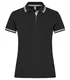Hovedminiatyrbilde av Black/White Clique Astoria Poloskjorte Dame