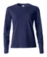 Hovedminiatyrbilde av Dark Navy Clique Basic-T Langermet T-skjorte Dame