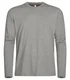 Hovedminiatyrbilde av Grey Melange Clique Basic Active-T Langermet T-skjorte