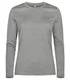 Hovedminiatyrbilde av Grey Melange Clique Basic Active-T Langermet T-skjorte Dame