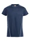 Hovedminiatyrbilde av Navy/White Clique Ice Sport-T T-skjorte