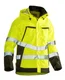 Hovedminiatyrbilde av Yellow/Black Jobman 1283 Hi-Vis KL 3 Skalljakke Jakke