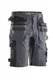 Hovedminiatyrbilde av Dark Grey/Black Jobman Stretch Arbeidsshorts