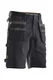 Hovedminiatyrbilde av Black/Black Jobman Stretch Arbeidsshorts