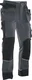 Hovedminiatyrbilde av Dark Grey/Black Jobman 2191 Stretch Håndverksbukse