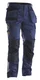 Hovedminiatyrbilde av navy/black Jobman 2325 Stretch Håndverksbukse