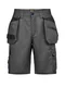 Hovedminiatyrbilde av Dark grey/Black Jobman Semistretch Arbeidsshorts