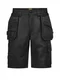 Hovedminiatyrbilde av Black/Black Jobman Semistretch Arbeidsshorts
