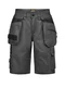 Hovedminiatyrbilde av Dark grey/Black Jobman Stretch Arbeidsshorts Dame