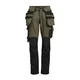 Hovedminiatyrbilde av Olive Green Jobman 2391 Stretch Håndverksbukse