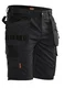 Hovedminiatyrbilde av Black/Black Jobman Bomull og Polyester Shorts