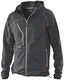 Hovedminiatyrbilde av Grey/Orange Jobman 5152 Hettejakke