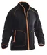 Hovedminiatyrbilde av Black/Orange Jobman Pile  Fleecejakke