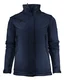 Hovedminiatyrbilde av Dark Navy Printer Skeleton Softshelljakke Dame