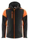 Hovedminiatyrbilde av Black/Orange Printer Prime Softshelljakke