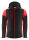 Hovedminiatyrbilde av Black/Red Printer Prime Softshelljakke