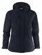 Hovedminiatyrbilde av Dark Navy Printer Overlanding Softshelljakke Dame