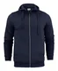 Hovedminiatyrbilde av Dark Navy Printer Overhead Hettejakke