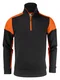 Hovedminiatyrbilde av Black/Orange Printer Prime Half-Zip Genser