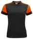 Hovedminiatyrbilde av Black/Orange Printer Prime T T-skjorte Dame