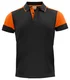 Hovedminiatyrbilde av Black/Orange Printer Prime Poloskjorte