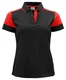 Hovedminiatyrbilde av Black/Red Printer Prime Poloskjorte Dame