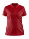 Hovedminiatyrbilde av Bright Red Craft CORE Unify Poloskjorte Dame