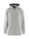 Hovedminiatyrbilde av Grey Melange Craft ADV Join Long Hettegenser Dame