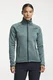 Hovedminiatyrbilde av Grønn Tenson TXlite Midlayer Half-Zip Genser Dame