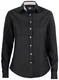 Hovedminiatyrbilde av Black Cutter & Buck Belfair Oxford Skjorte Dame