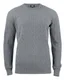 Hovedminiatyrbilde av Grey Melange Cutter & Buck Blakely Strikkegenser