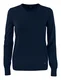 Hovedminiatyrbilde av Dark Navy Cutter & Buck Kennewick Strikkegenser Dame