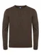 Hovedminiatyrbilde av Dark Mocca Cutter & Buck Oakville Strikkegenser