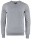 Hovedminiatyrbilde av Grey Melange Cutter & Buck Oakville V-hals Strikkegenser