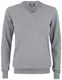 Hovedminiatyrbilde av Grey Melange Cutter & Buck Oakville V-hals Strikkegenser Dame