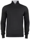 Hovedminiatyrbilde av Black Cutter & Buck Everett Half-Zip Strikkegenser