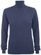 Hovedminiatyrbilde av Navy Melange Cutter & Buck Blakely Turtleneck Strikkegenser Dame